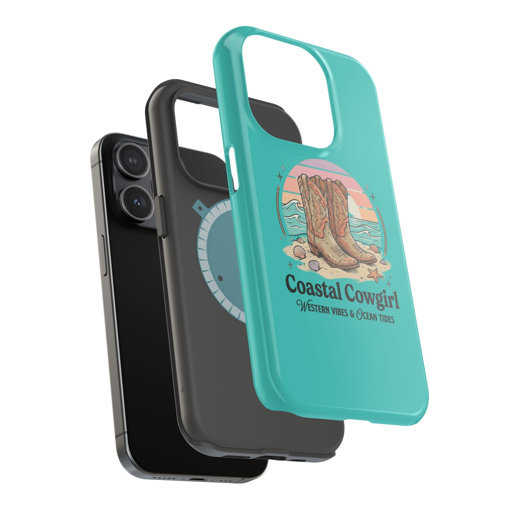 Coastal Cowgirl Magnetic Impact-Resistant Case