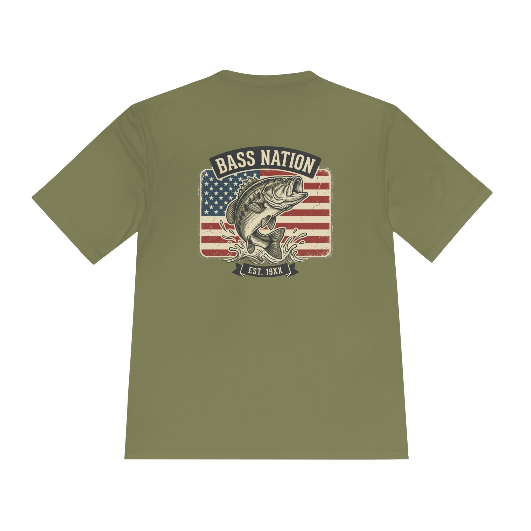 Vintage Bass Fishing Shirt for Men