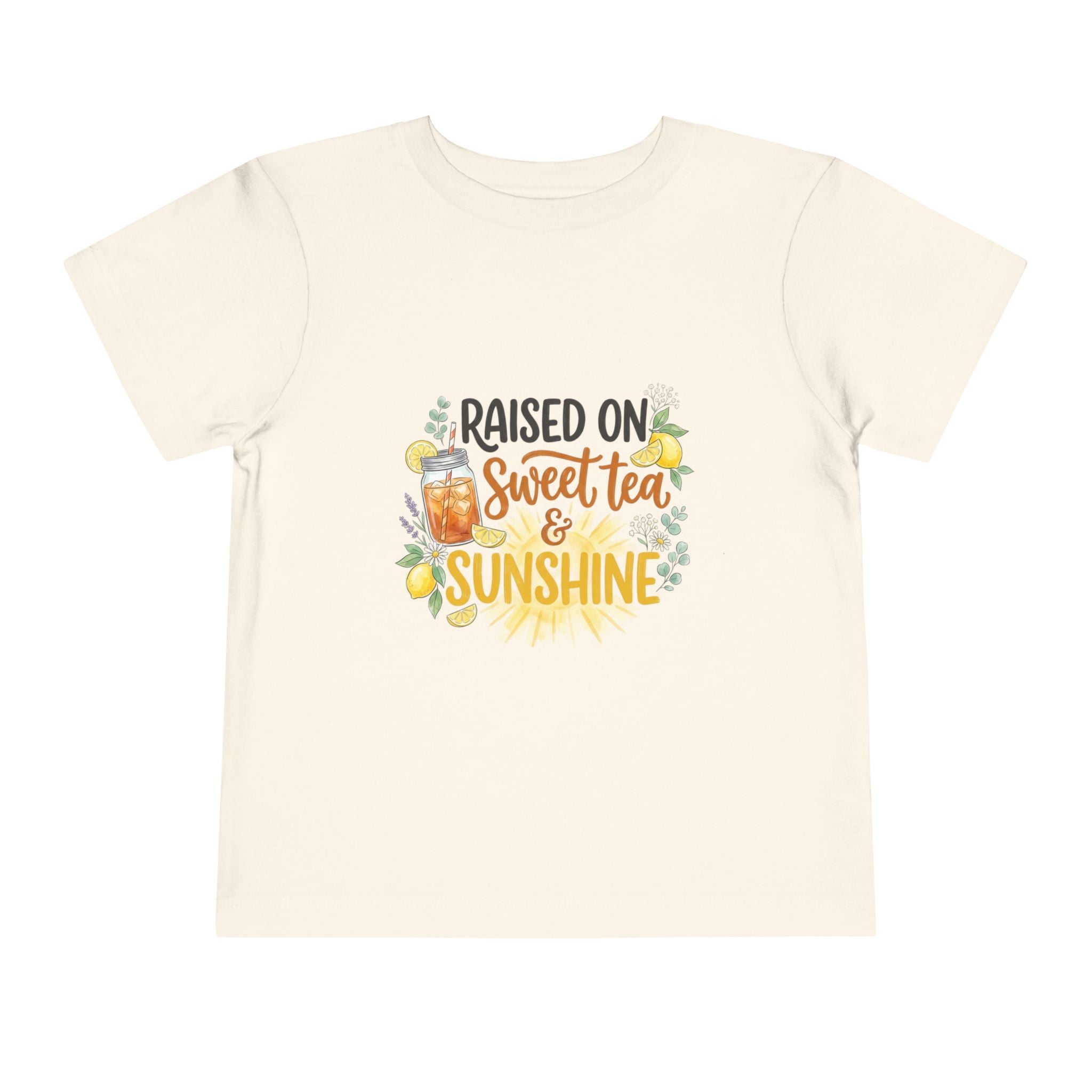 Raised on Sweet Tea & Sunshine Toddler Tee