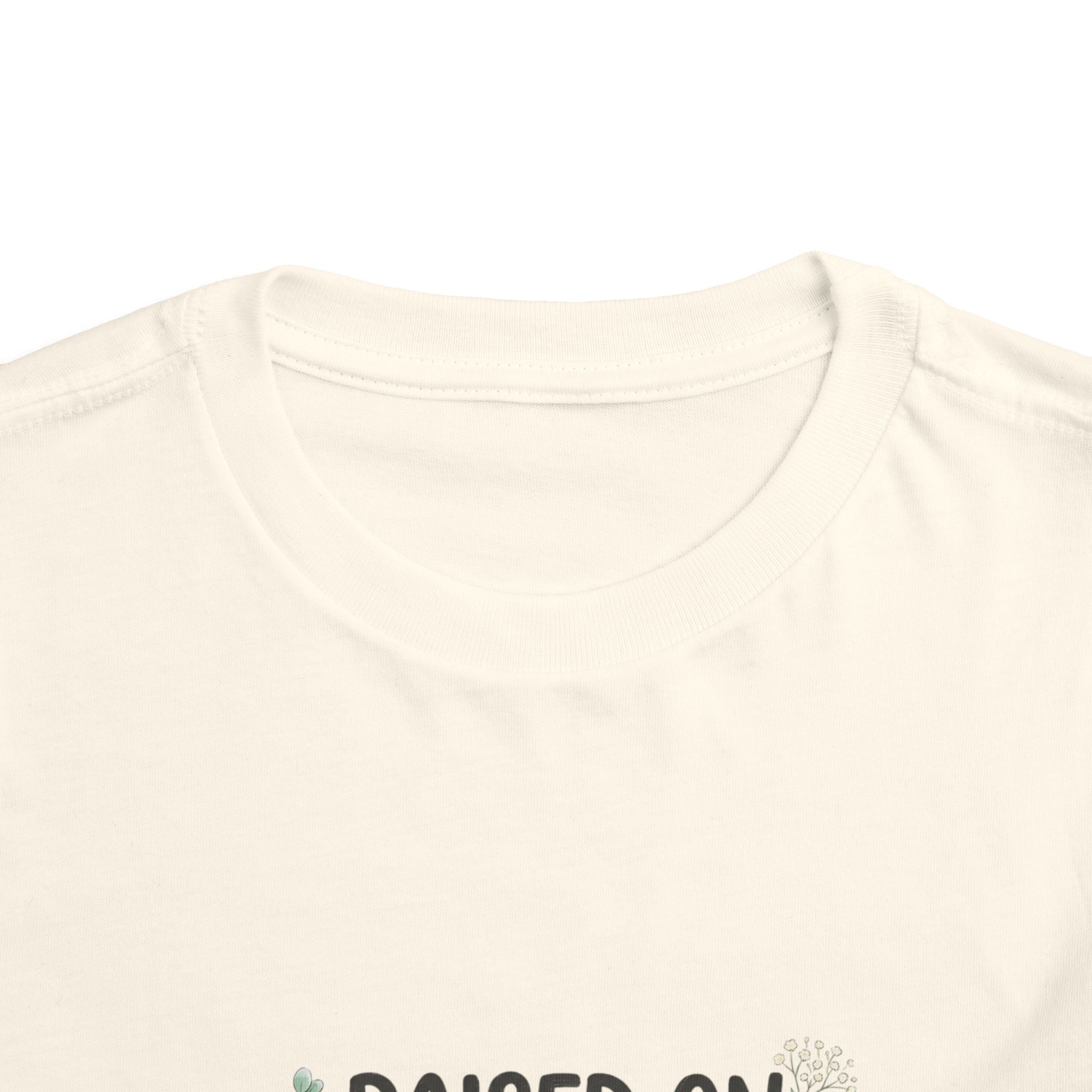Raised on Sweet Tea & Sunshine Toddler Tee