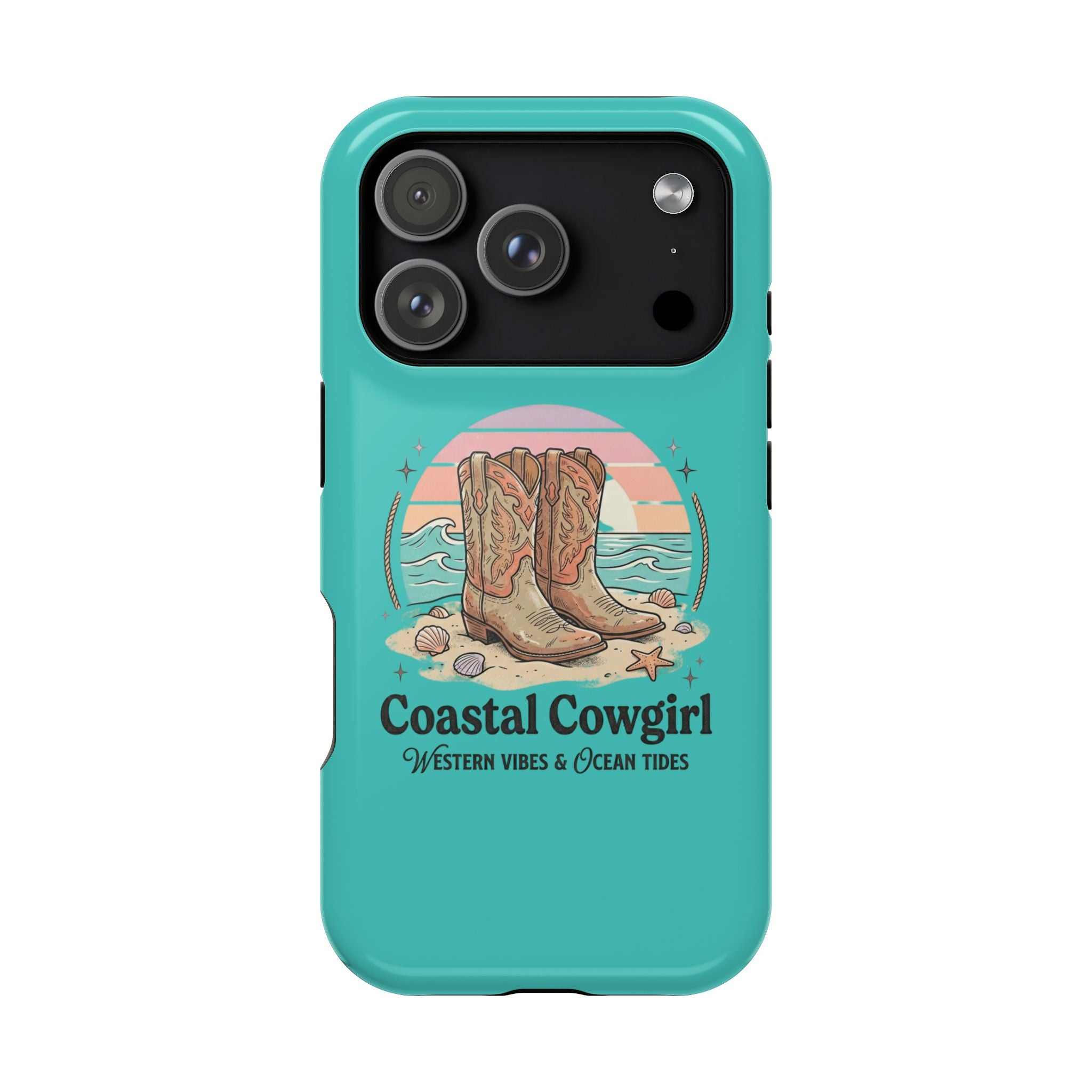 Coastal Cowgirl Magnetic Impact-Resistant Case