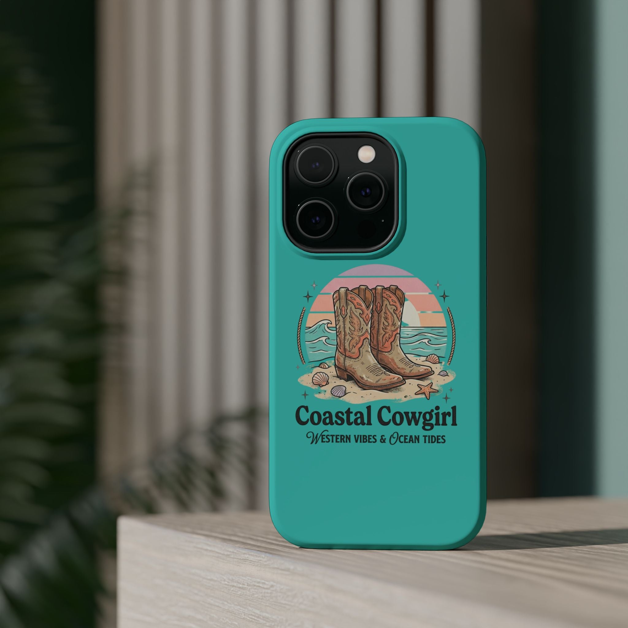 Coastal Cowgirl Magnetic Impact-Resistant Case