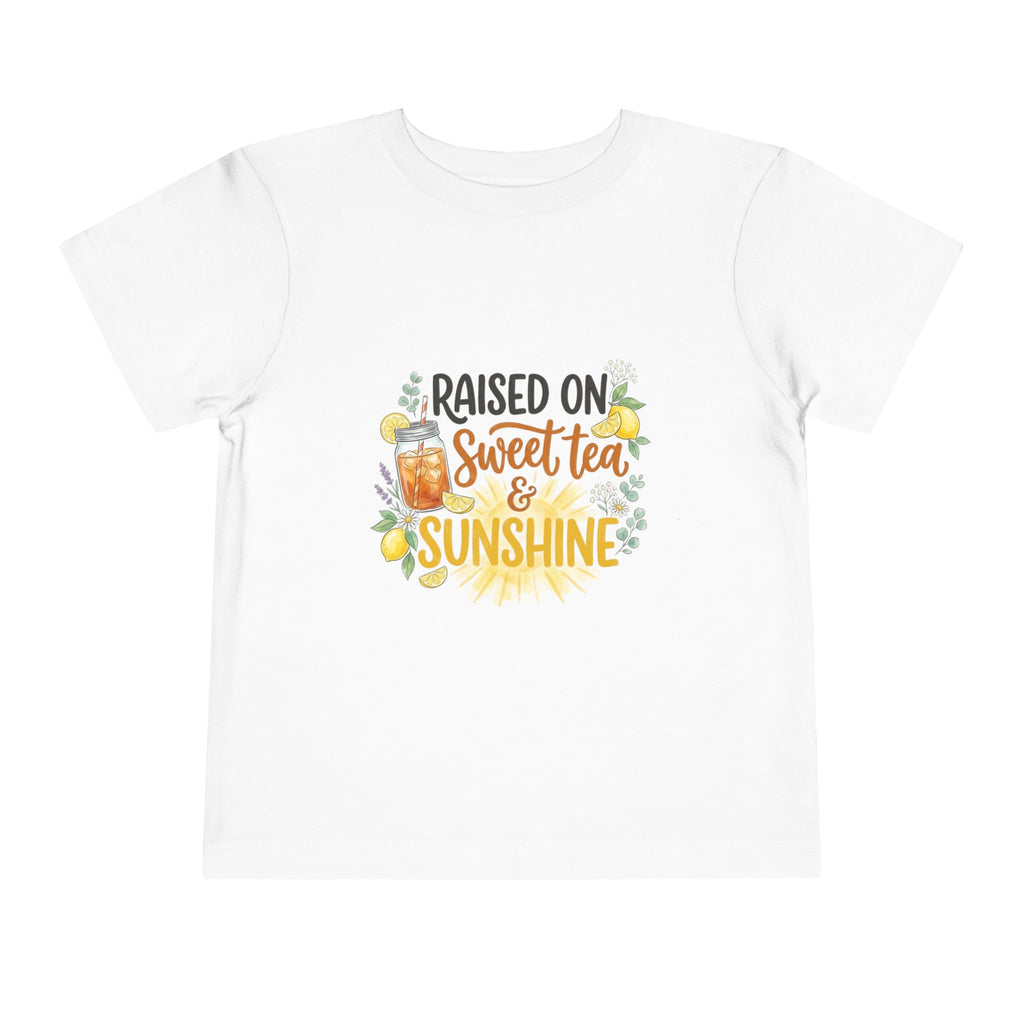 Raised on Sweet Tea & Sunshine Toddler Tee