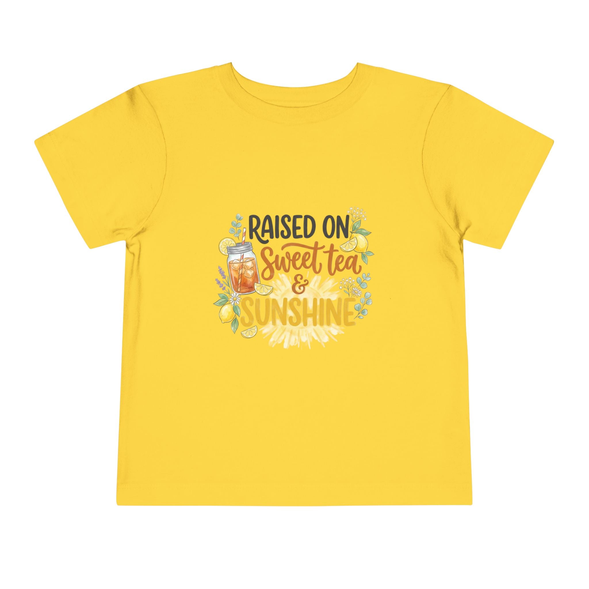 Raised on Sweet Tea & Sunshine Toddler Tee